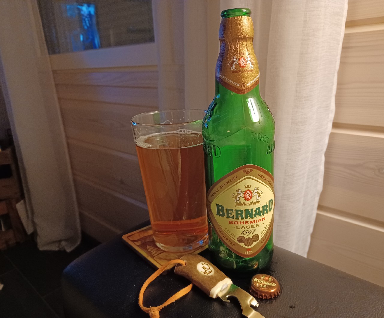 Bernard Bohemian Lager / Světlý Ležák 12°, Bernard Family Brewery / Rodinný Pivovar Bernard