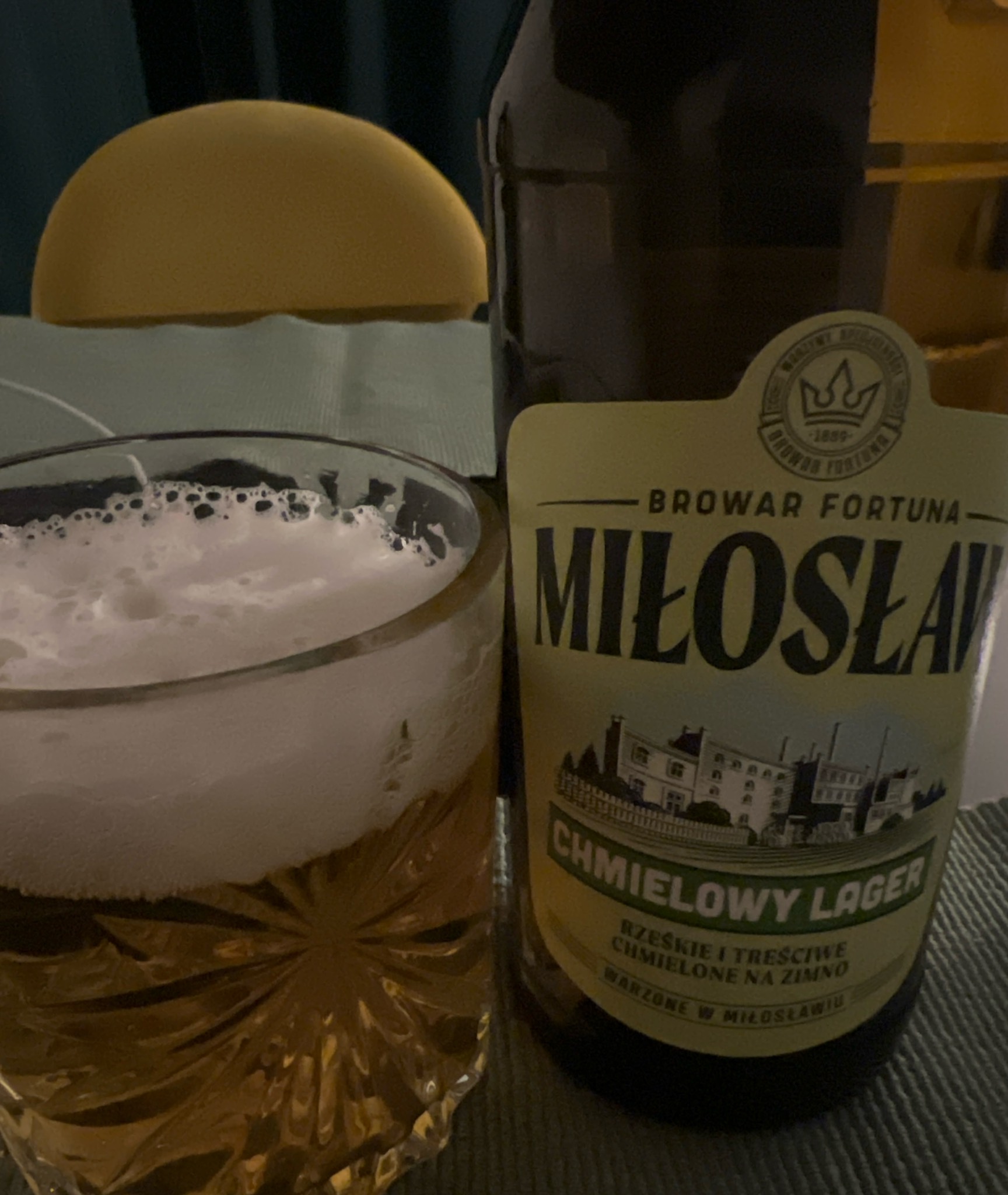 Miloslaw Chmielowy Lager, Browar Fortuna