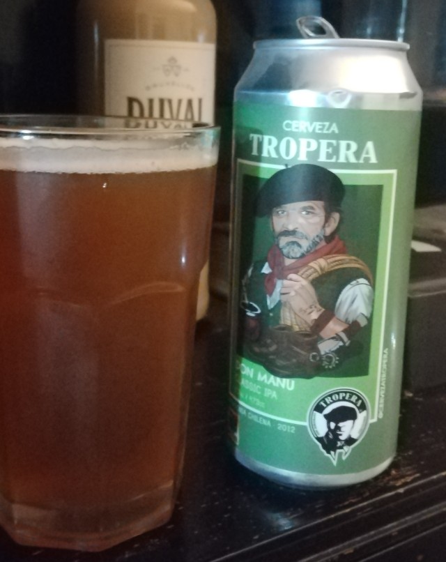 tropera ipa, Cerveza Tropera