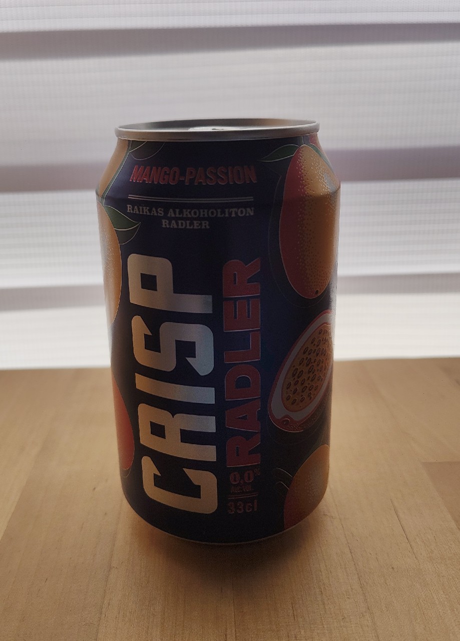 Crisp Radler Mango-Passion, Finland