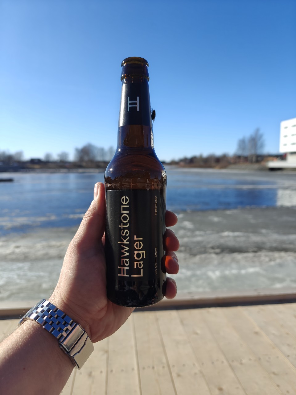 Hawkstone Lager, England