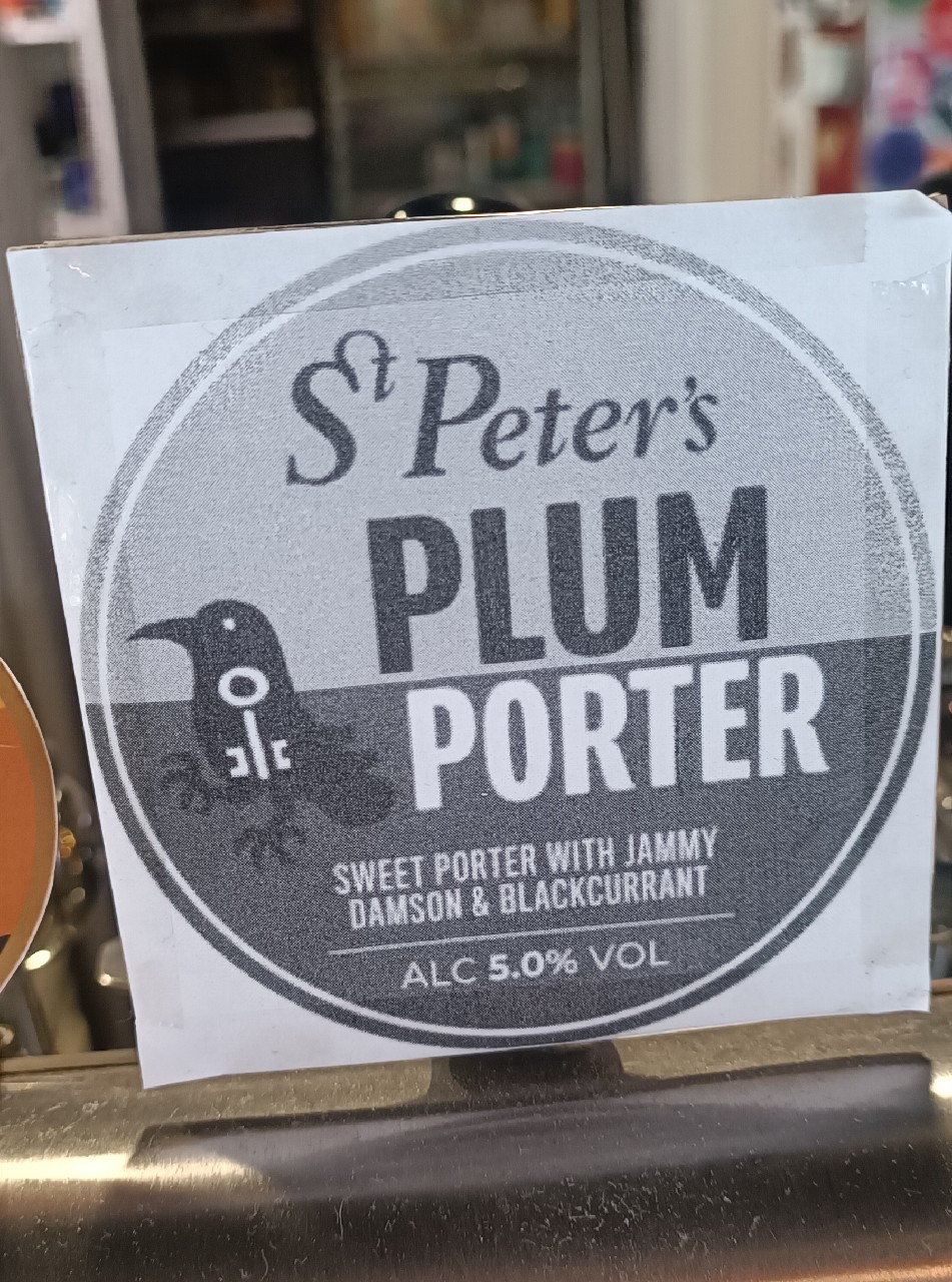 Plum Porter, St. Peter's Brewery Co.