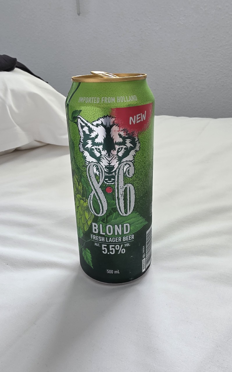 8.6 Fresh Lager Beer, Netherlands