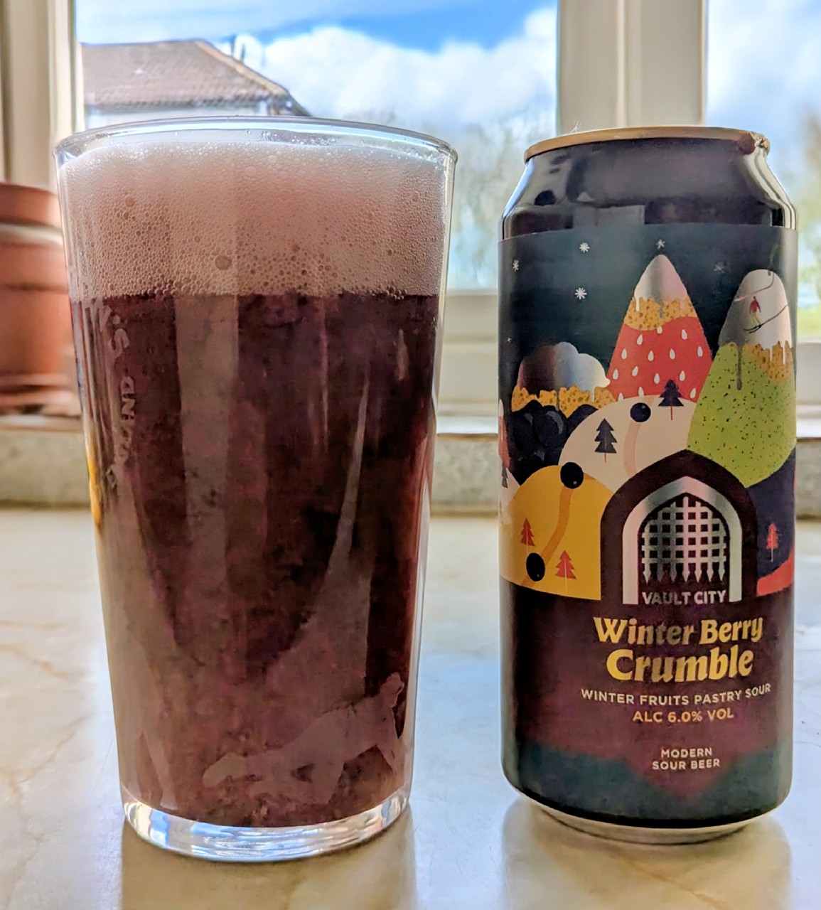 Winter Berry Crumble, Scotland