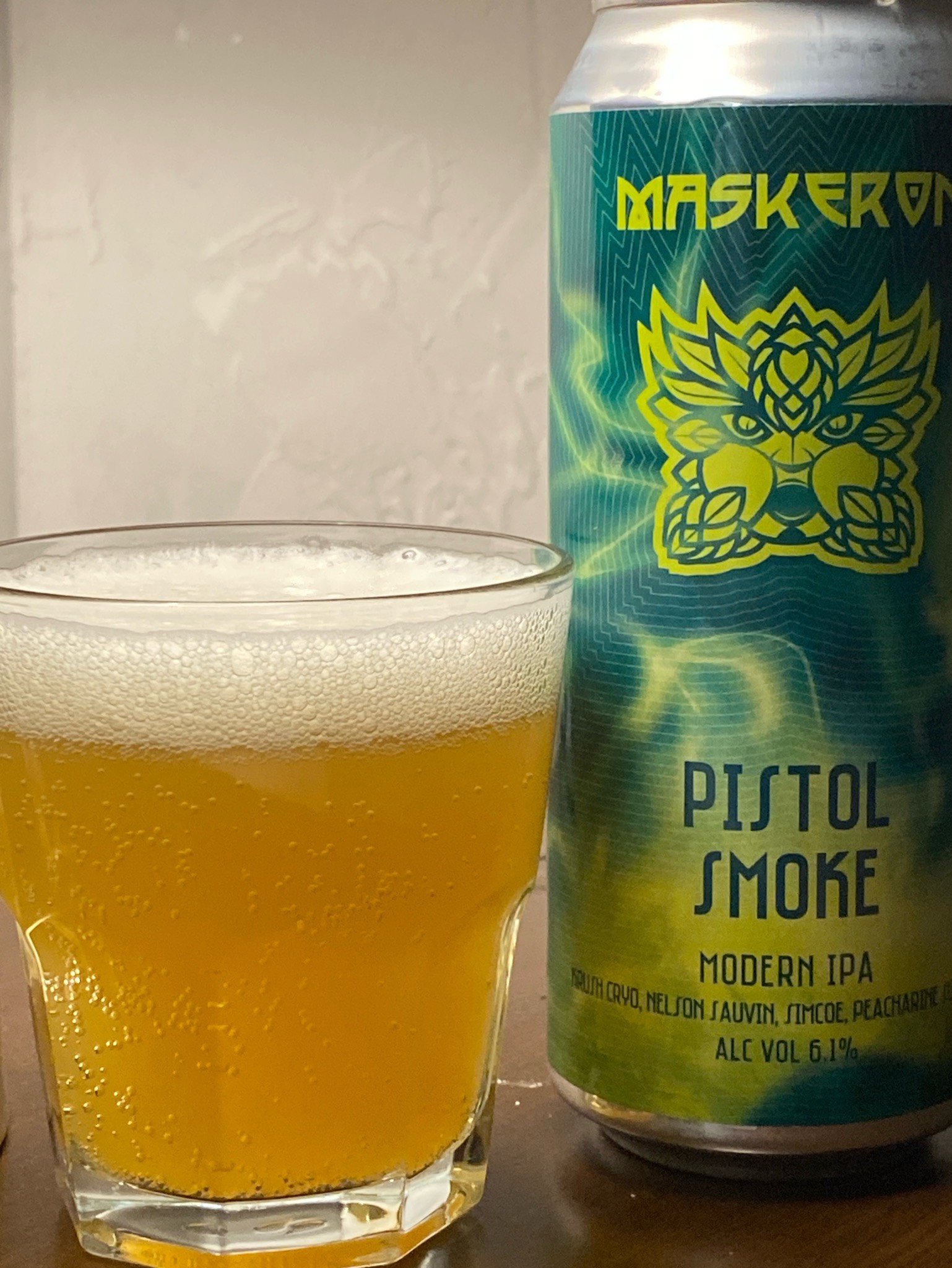 Pistol smoke, Maskeron
