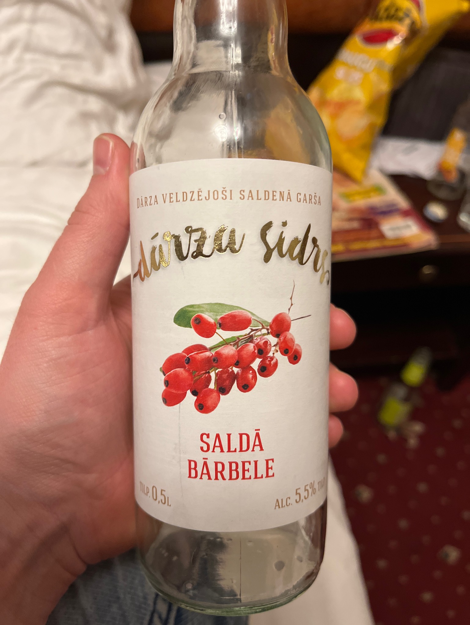 Dārza Sidrs Saldā Bārbele, Latvia