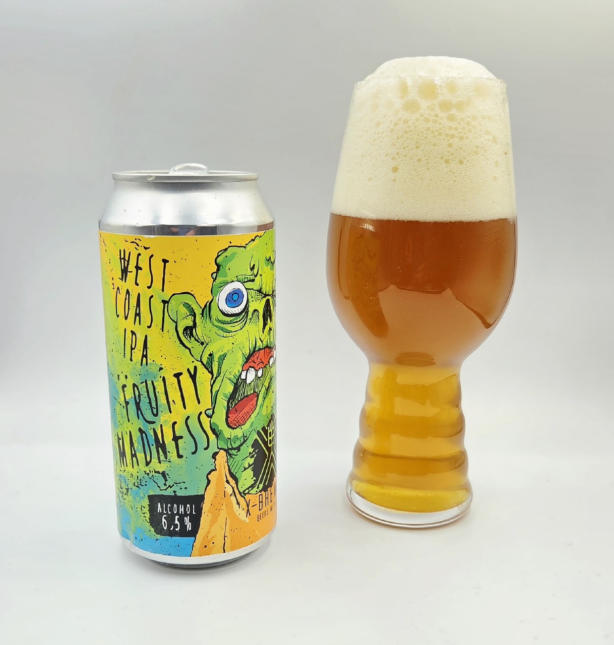 Fruity Madness West Coast IPA, X-Brewing