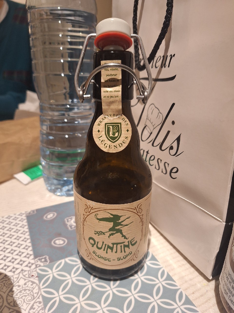 Quintine Blonde / Blond, Brasserie Des Légendes