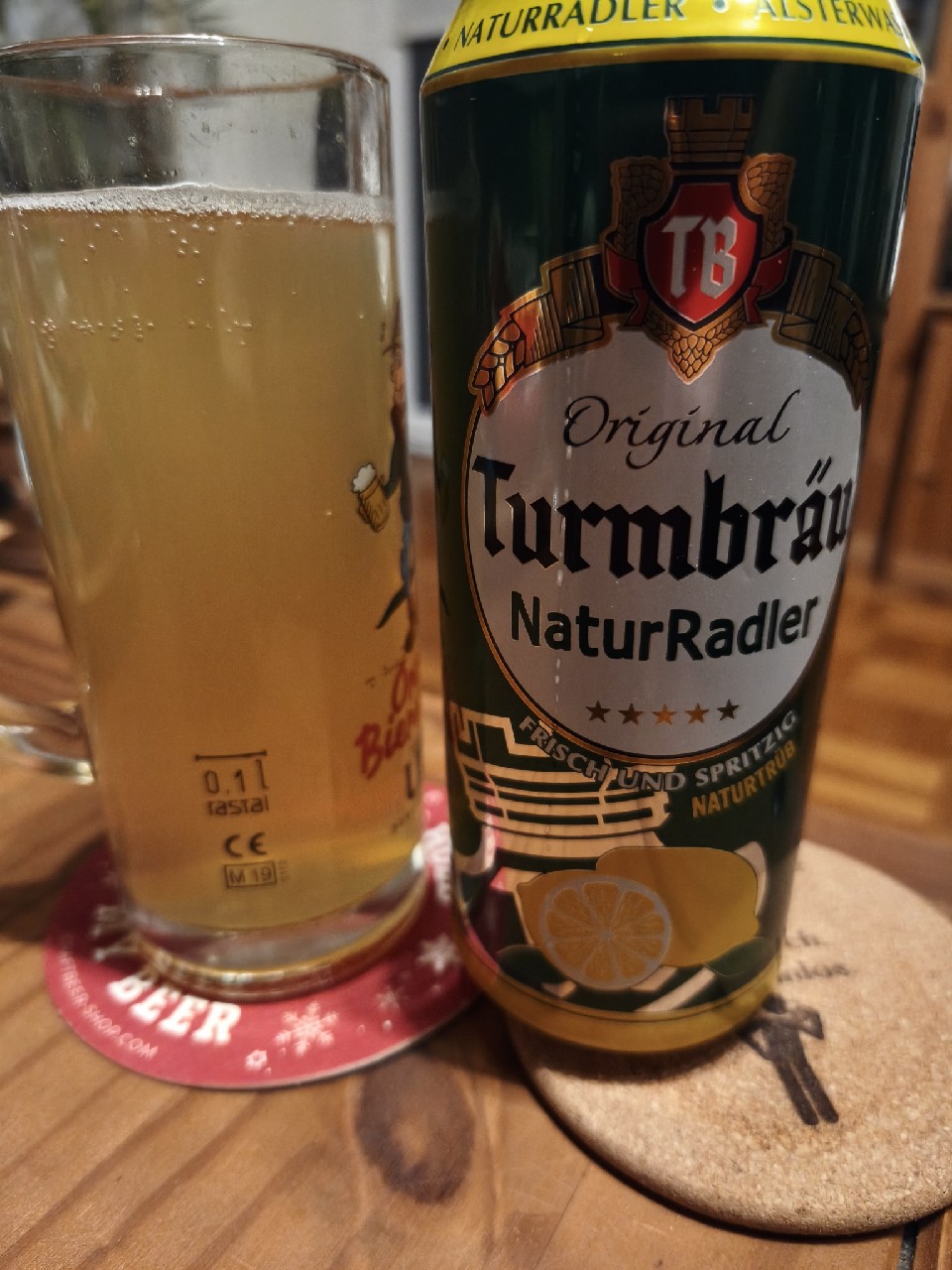 Original Turmbräu NaturRadler, Brauerei Mönchengladbach (Oettinger Group)