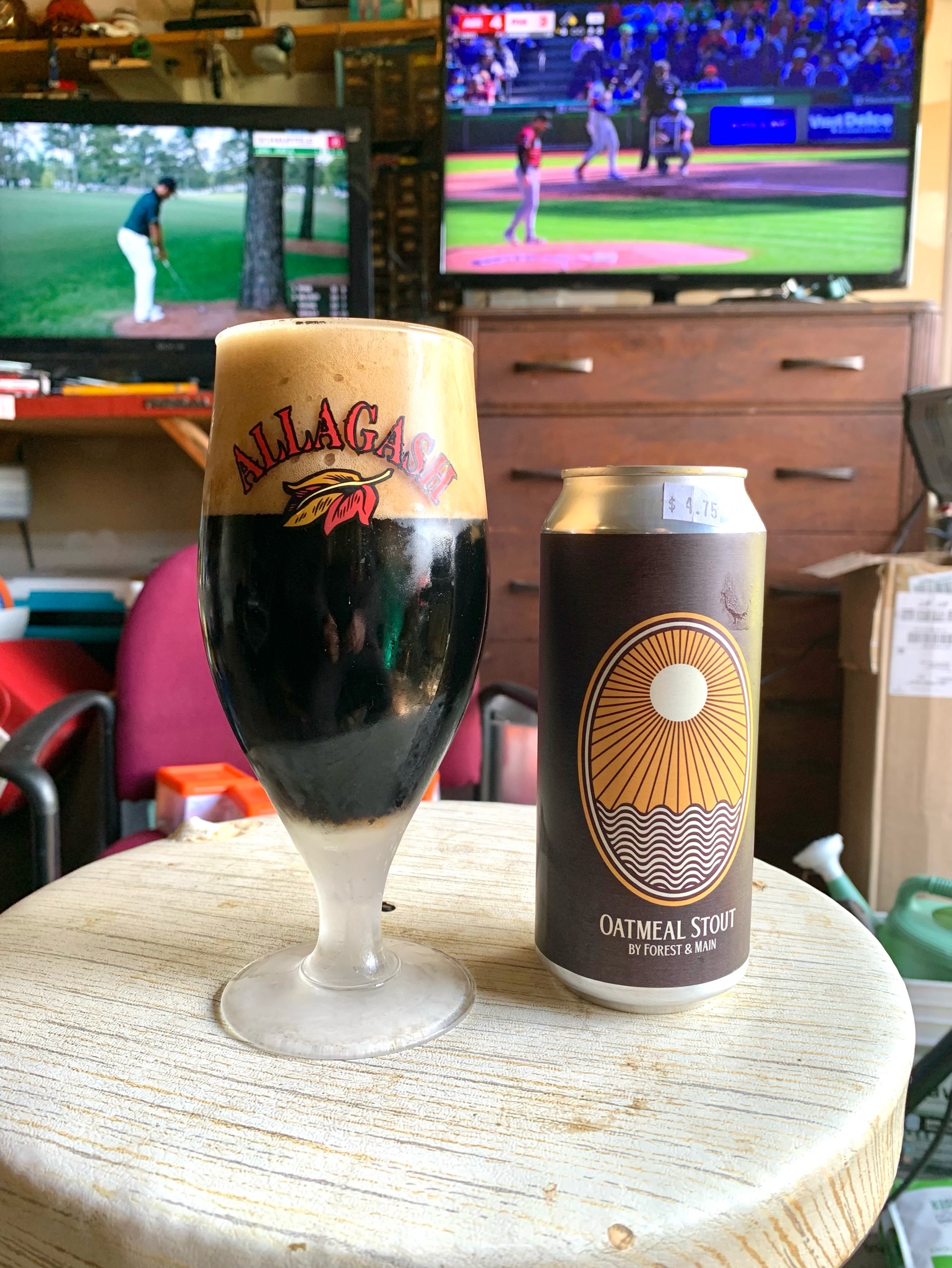 Forest & Main Oatmeal Stout, Forest & Main Brewing Company