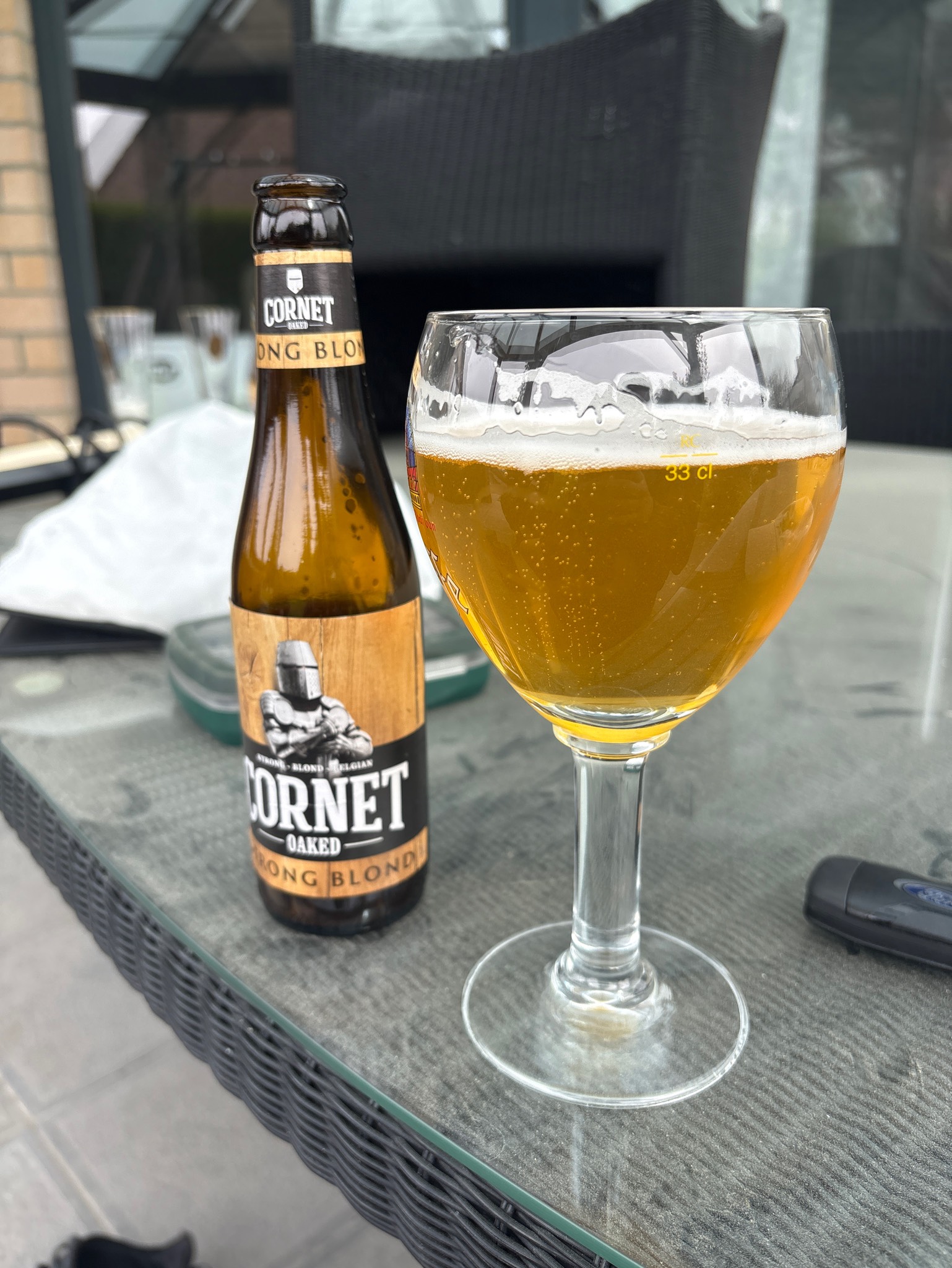 Cornet strong blond, Belgium