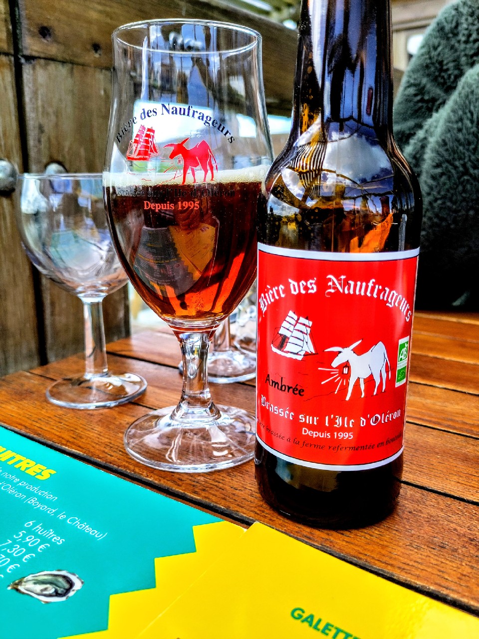 Bière Des Naufrageurs Ambrée, Brasserie Des Naufrageurs