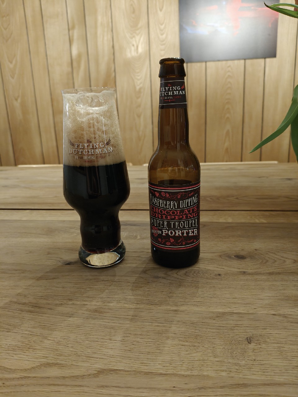 Raspberry Dipping Chocolate Dripping Super Trouper Porter, Finland