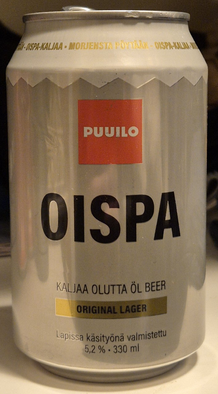Oispa Original Lager, Finland
