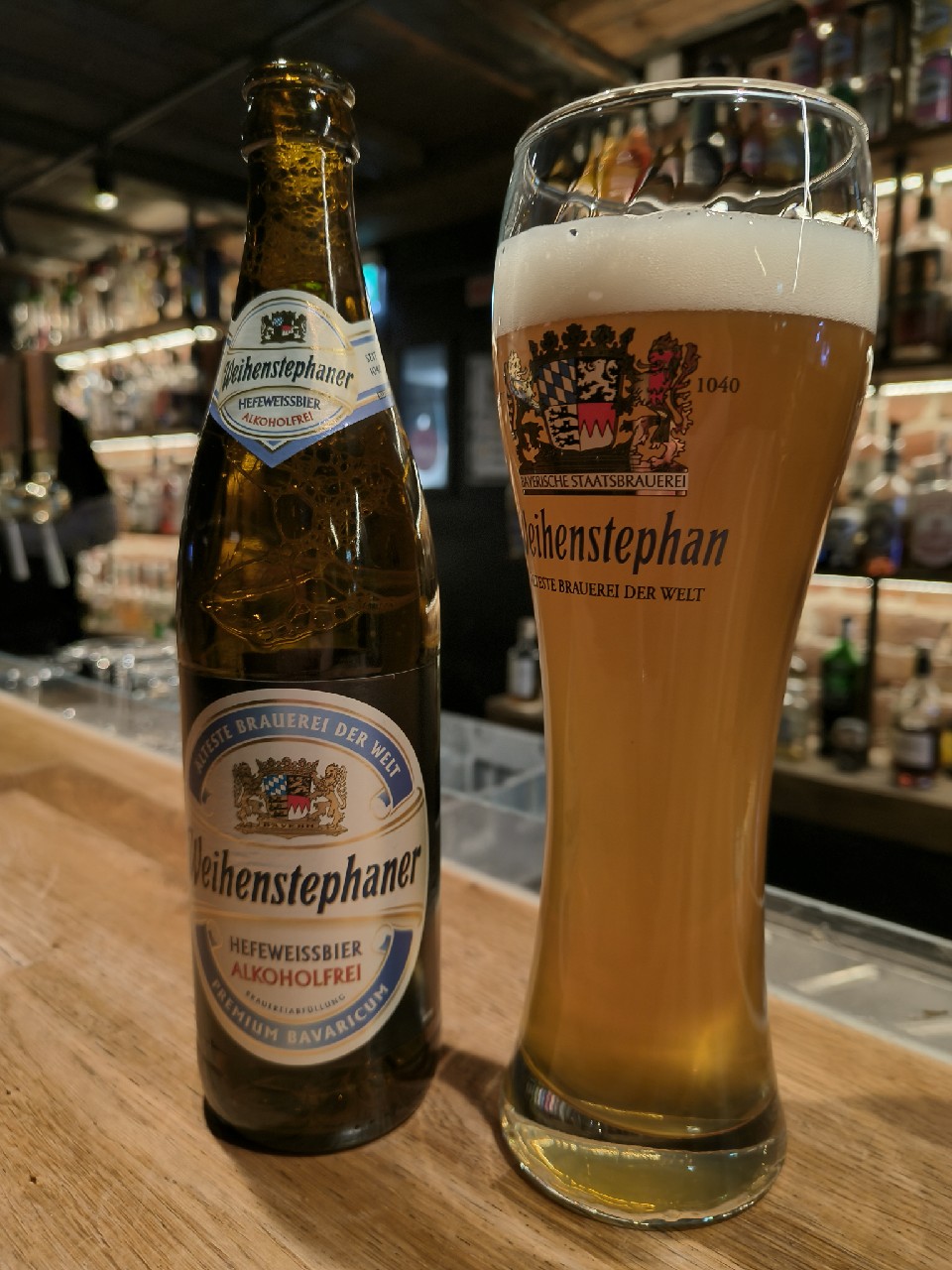 Weihenstephaner Hefeweissbier Alkoholfrei, Germany