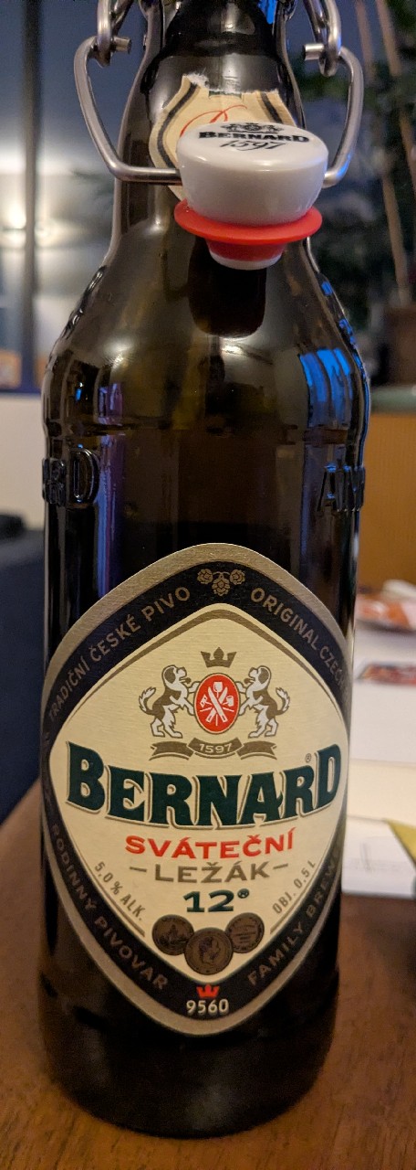 Bernard Bohemian Lager / Světlý Ležák 12°, Bernard Family Brewery / Rodinný Pivovar Bernard