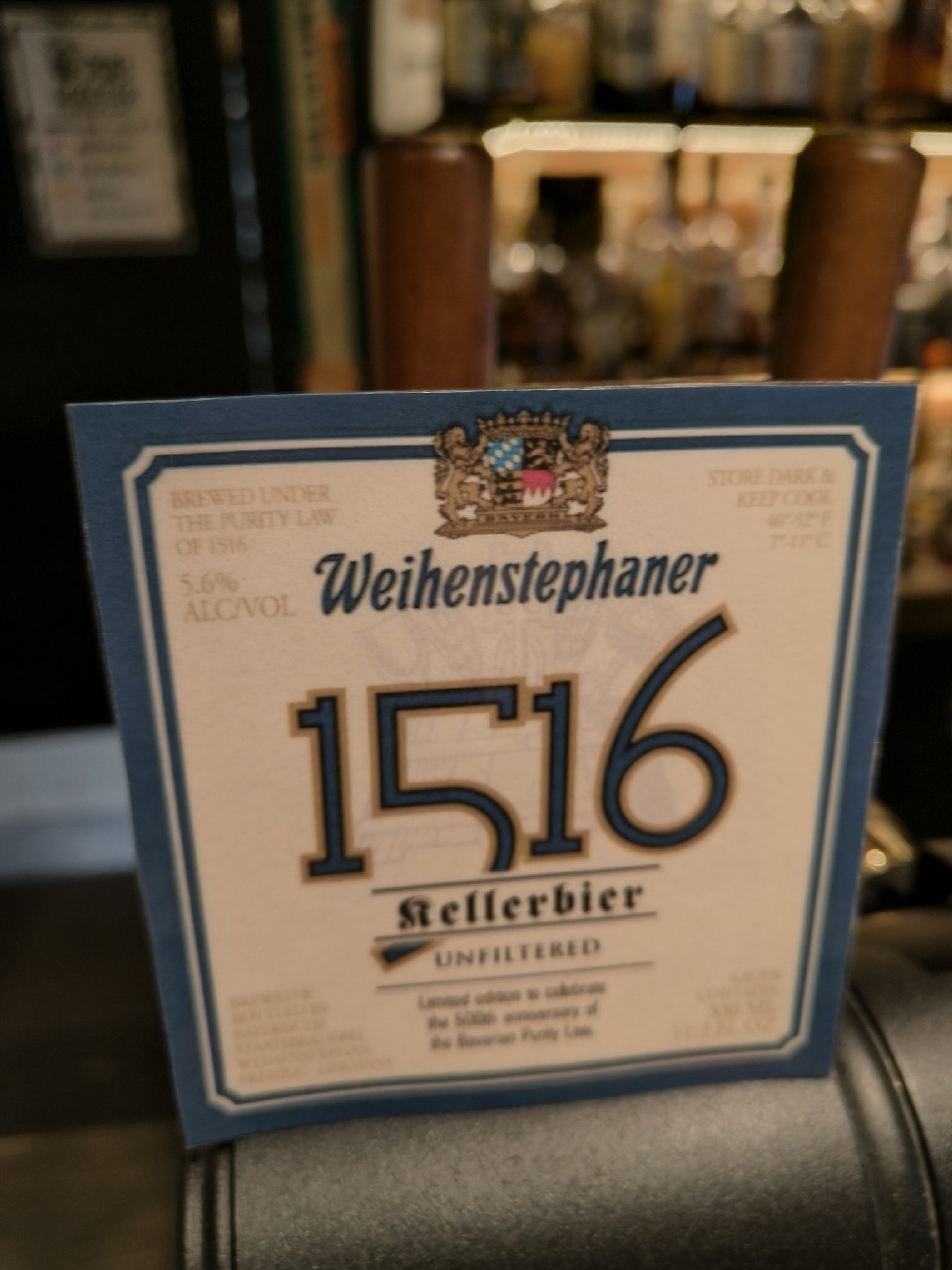 Weihenstephaner 1516 Kellerbier, Germany