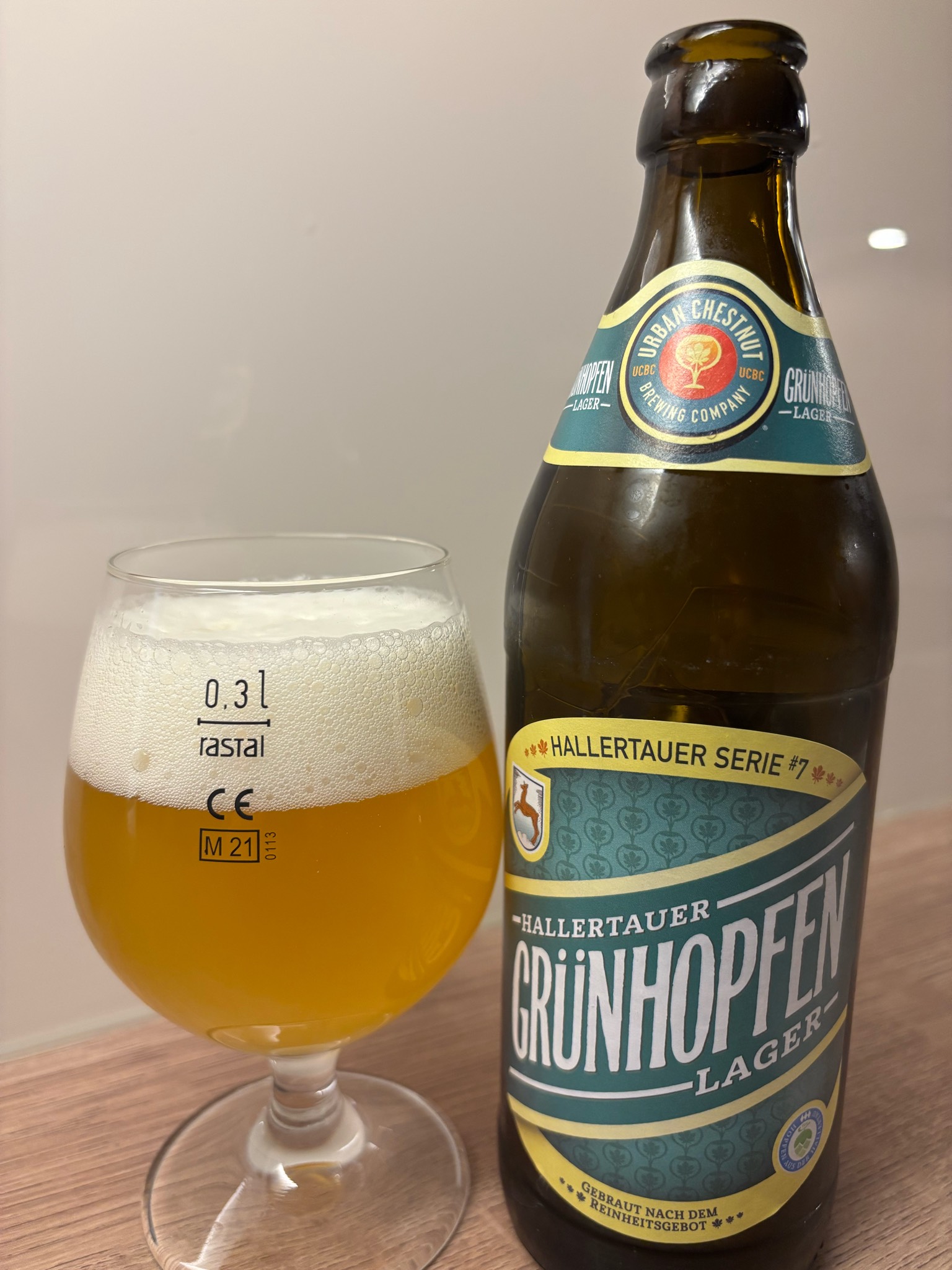 Hallertauer Grünhopfen, Urban Chestnut Hallertauer Brauerei