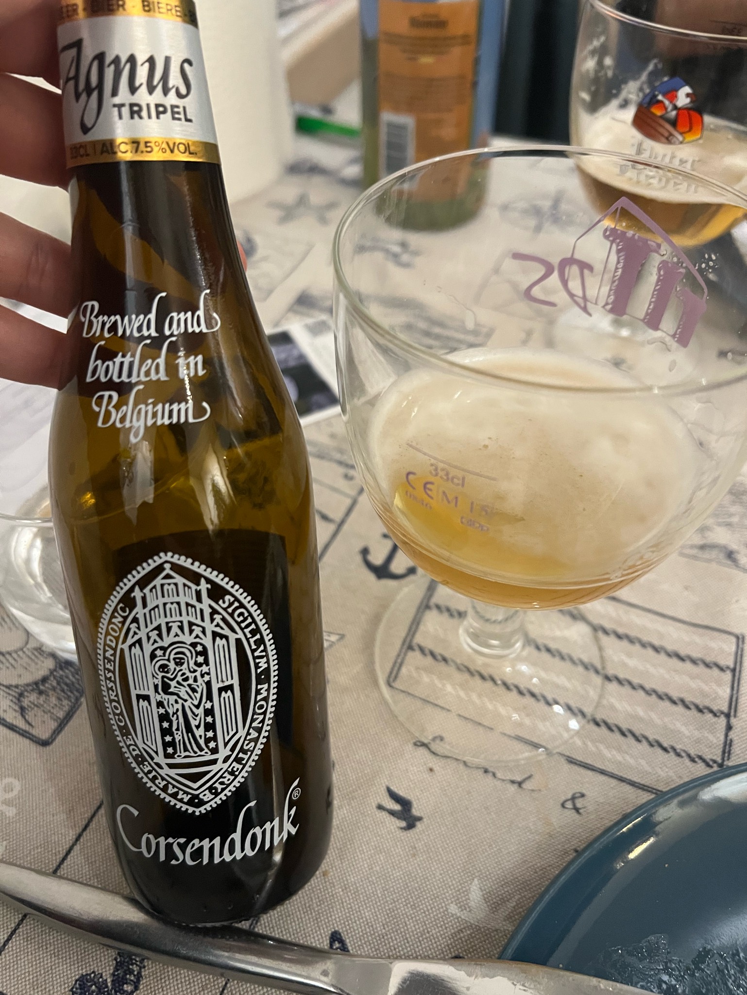 Corsendonk Agnus Tripel / Abbey Pale, Brouwerij Corsendonk