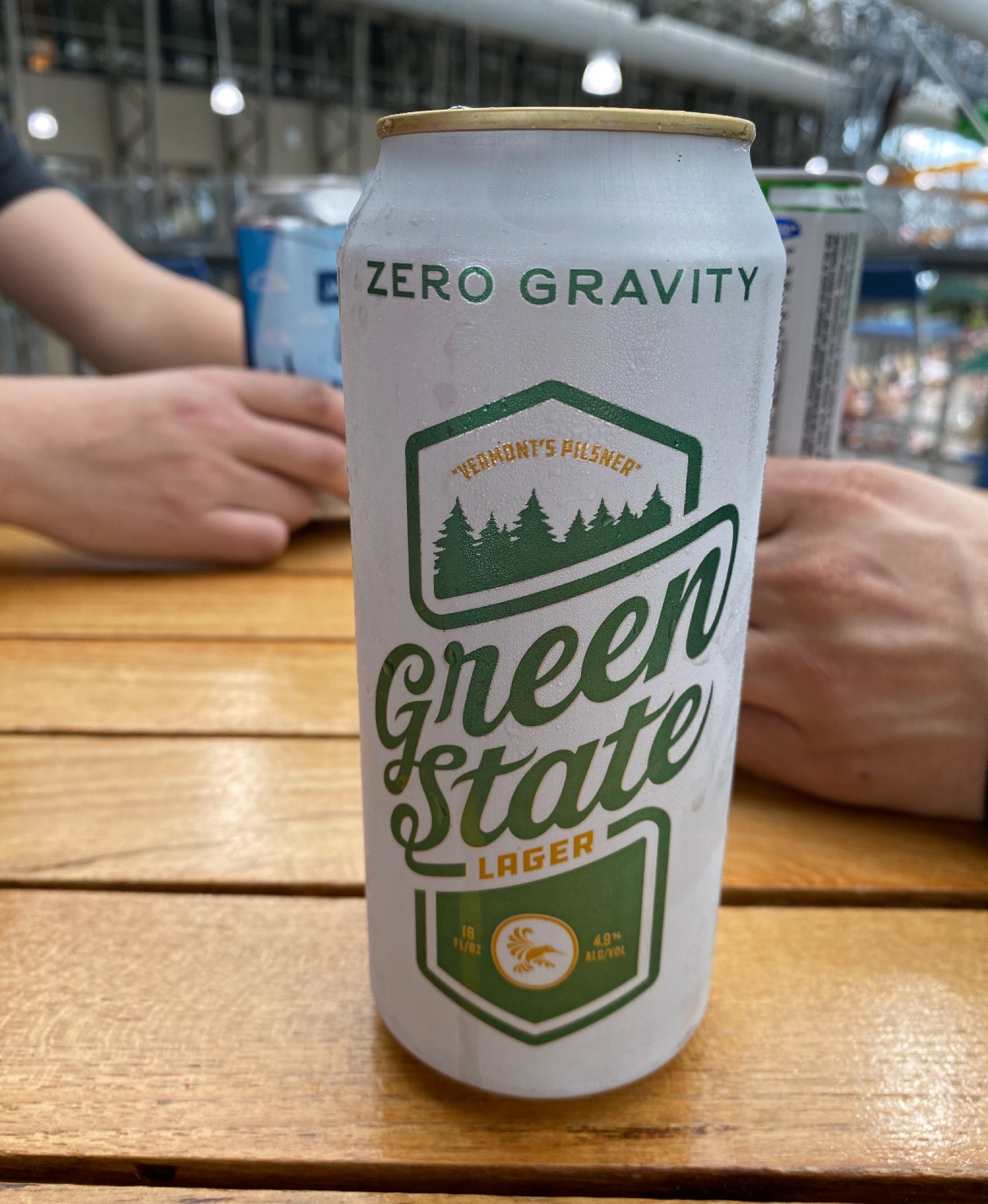 Green State Lager, Zero Gravity Craft Brewery