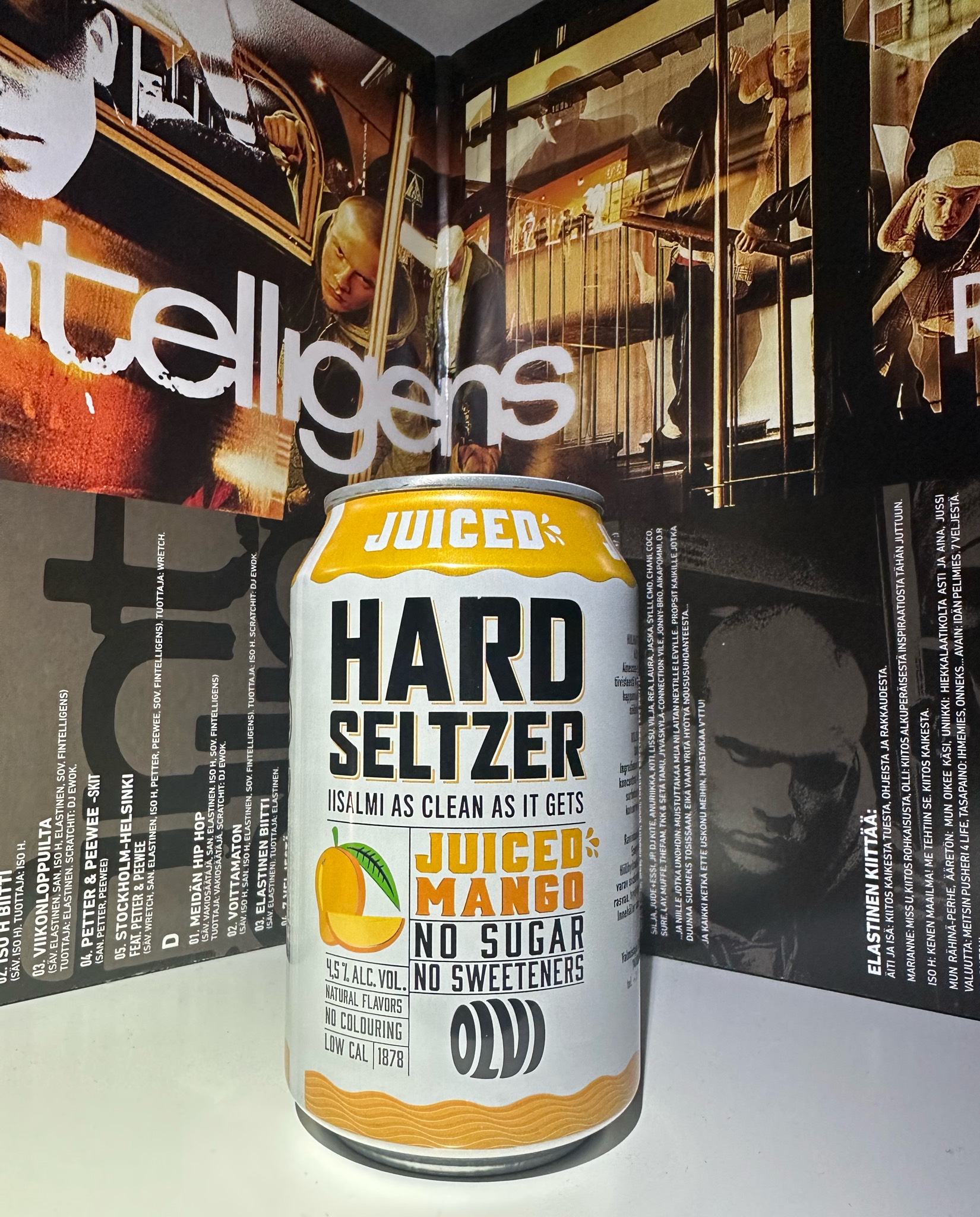 Hard Seltzer Juiced Mango, Finland