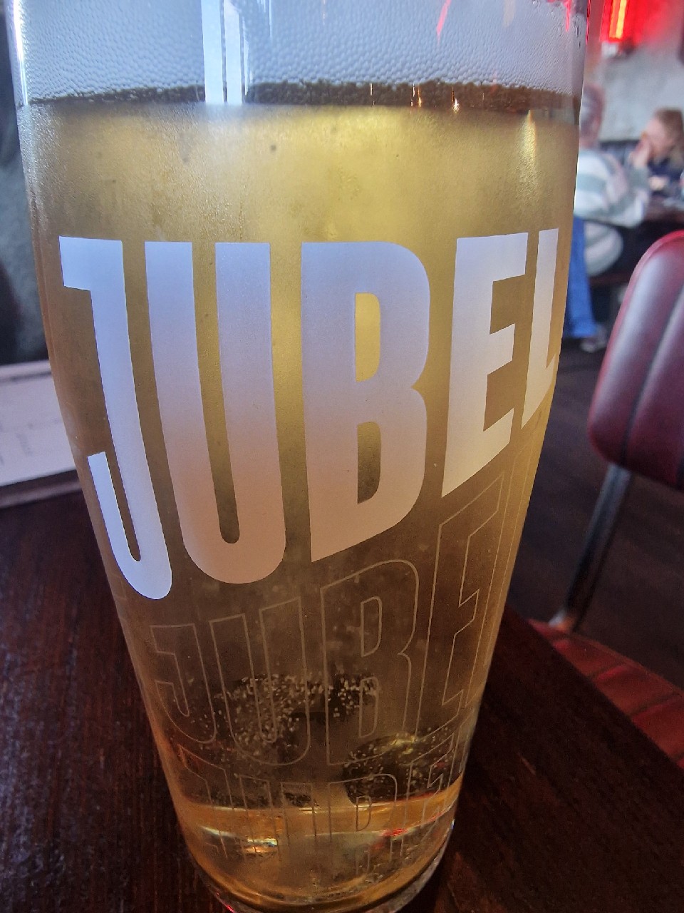 Jubel peach lager, Jubel Beer