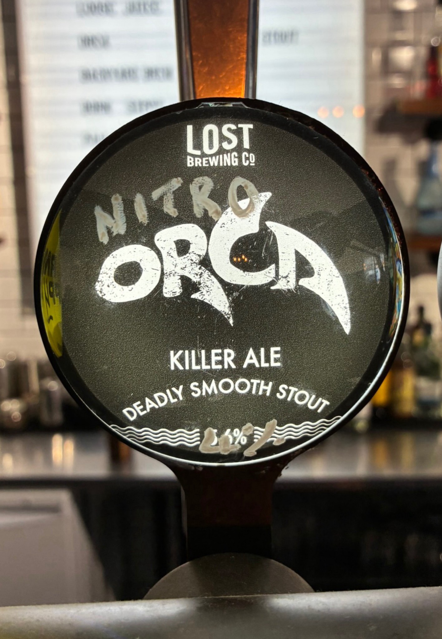 Orca, Lost Brewing Co.