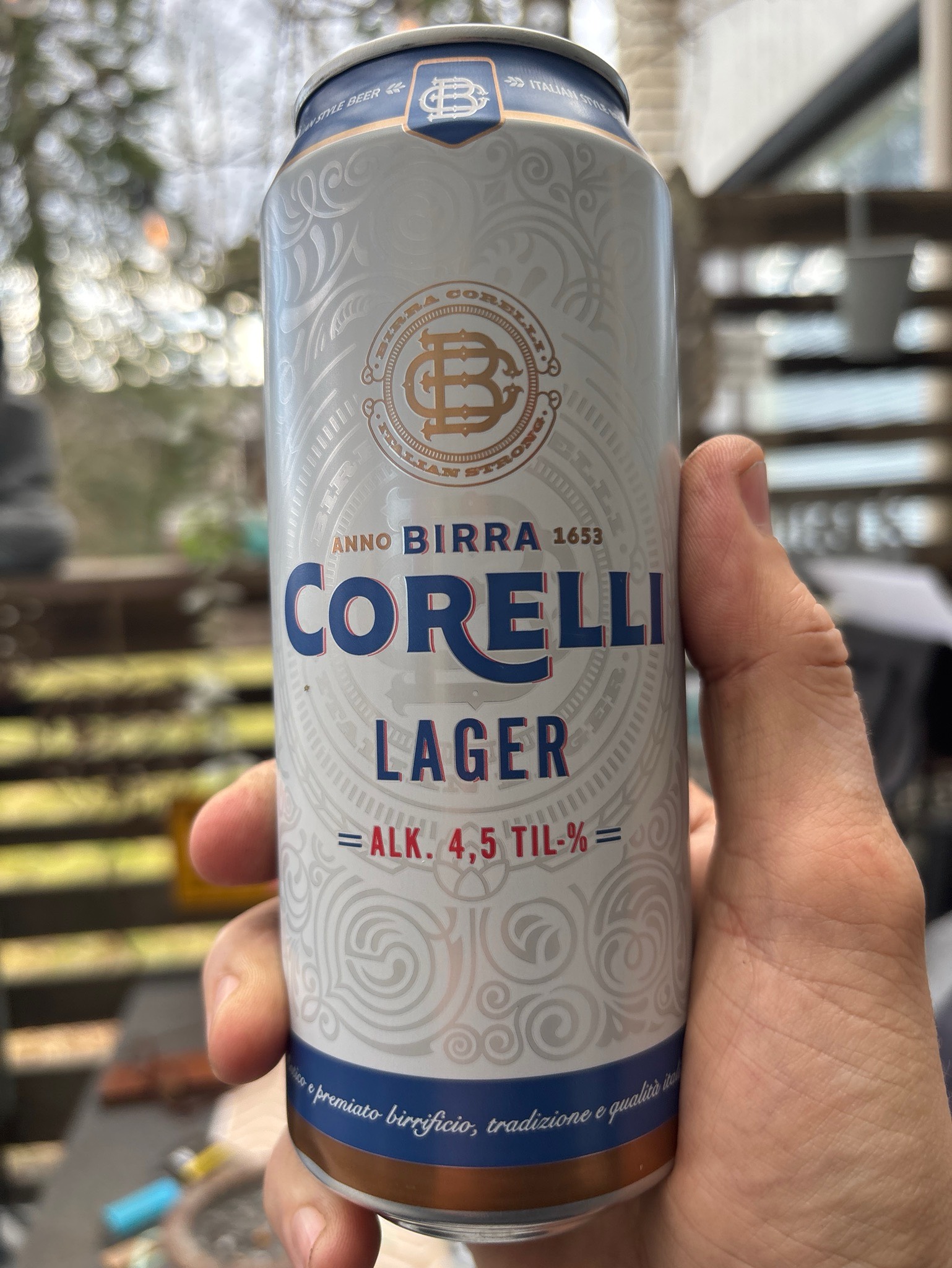 Birra Corelli Lager, Spain