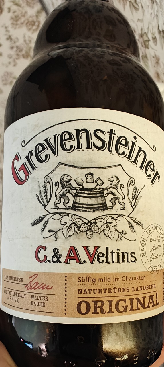 Grevensteiner Original Naturtrübes Landbier, Germany