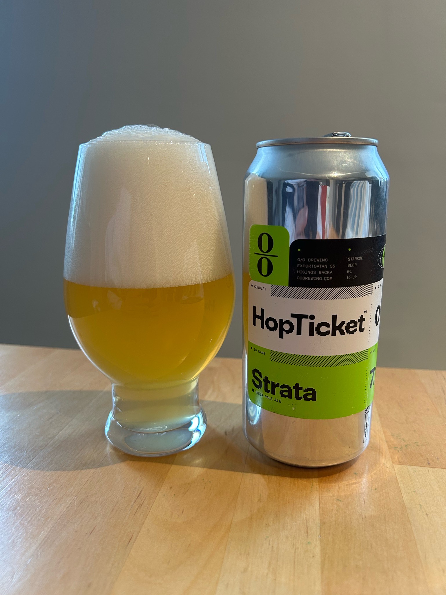 Hopticket Strata IPA 001, O/O Brewing