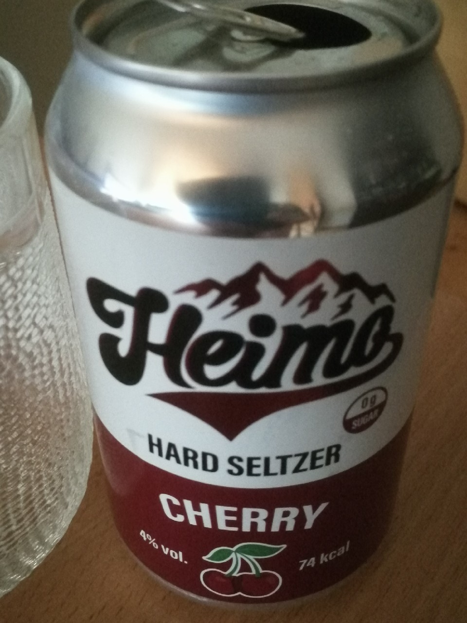 Heimo Hard Seltzer Cherry, heimobeverages