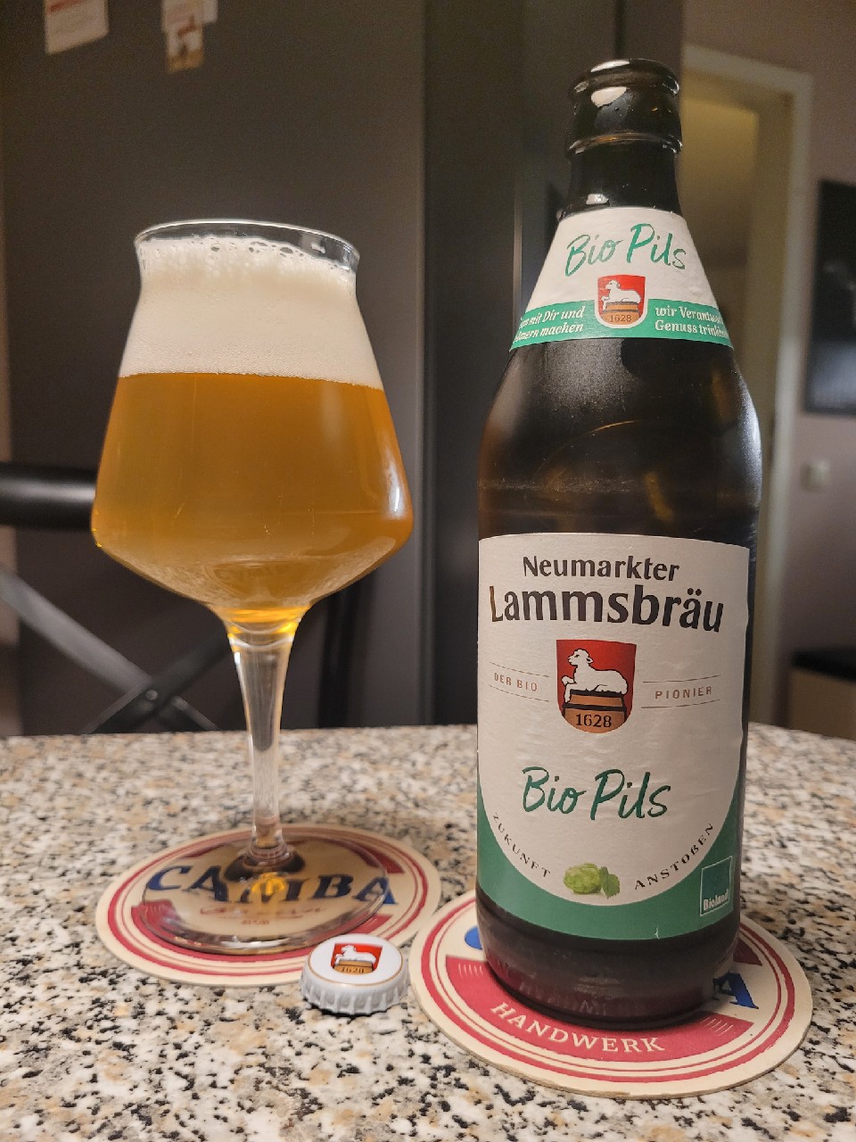 Neumarkter Lammsbräu Bio Pils / Pilsner, Germany