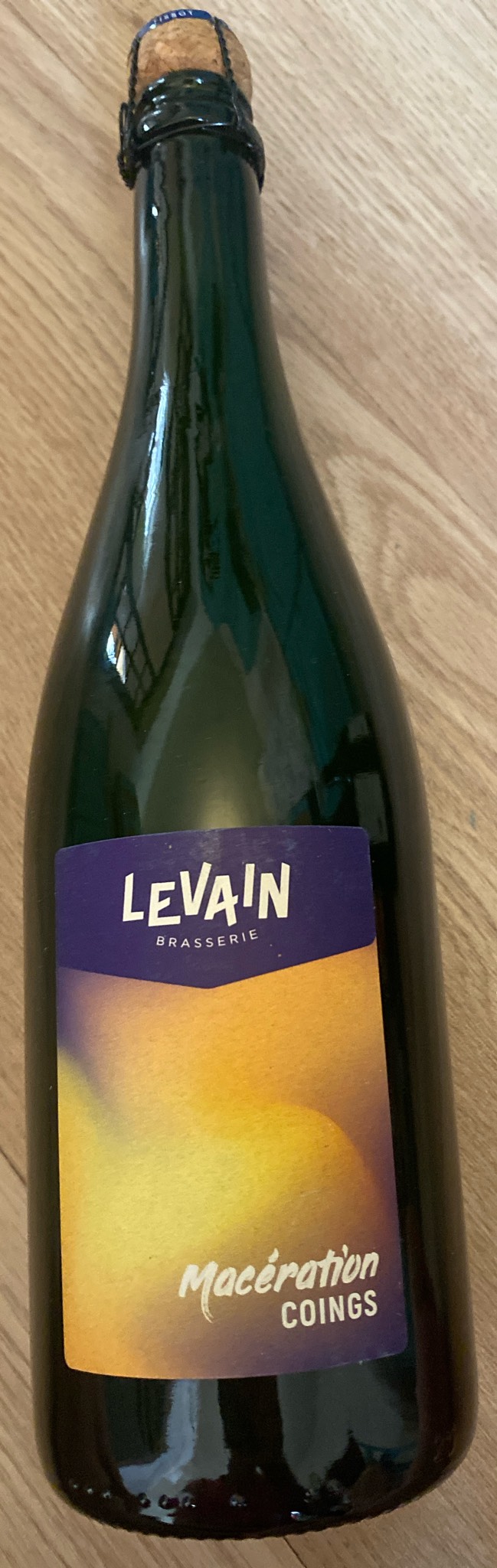 Macération Coings, Brasserie Levain