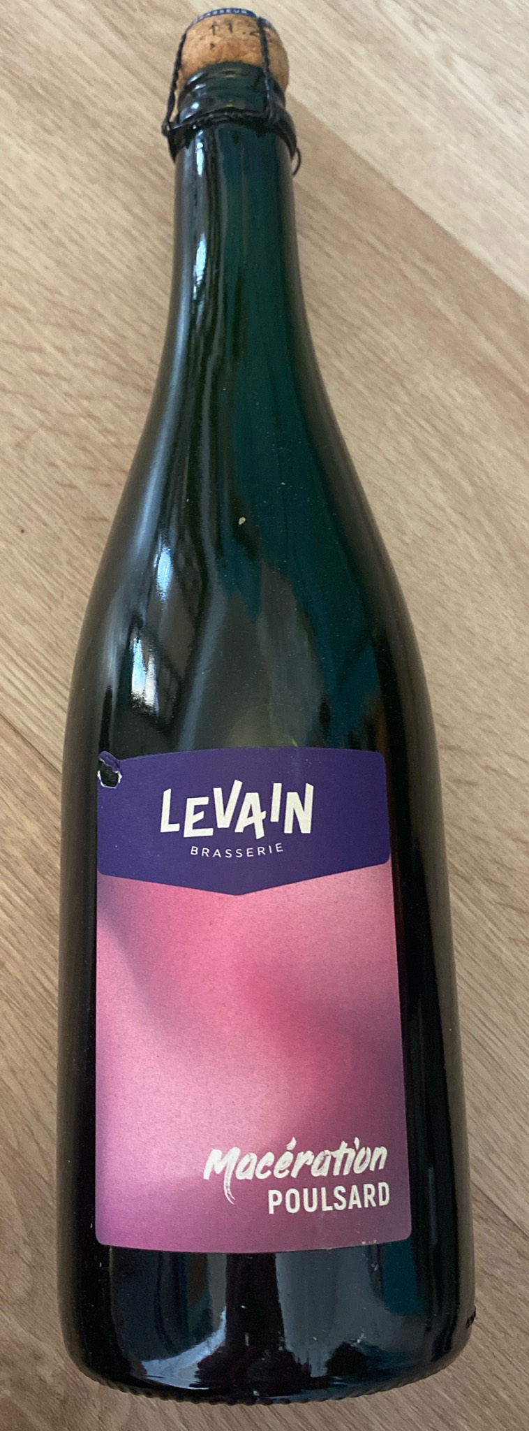 Macération Poulsard, Brasserie Levain