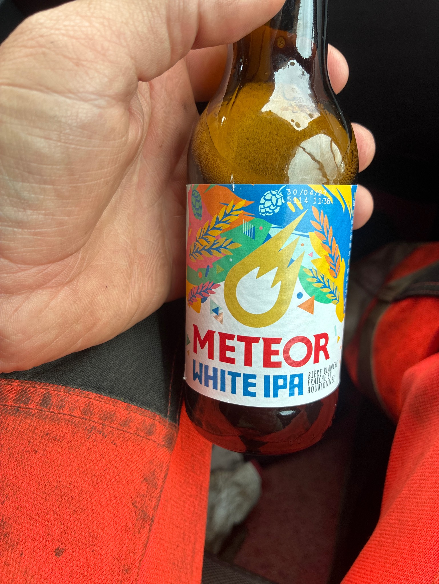 Meteor White IPA, Brasserie Meteor