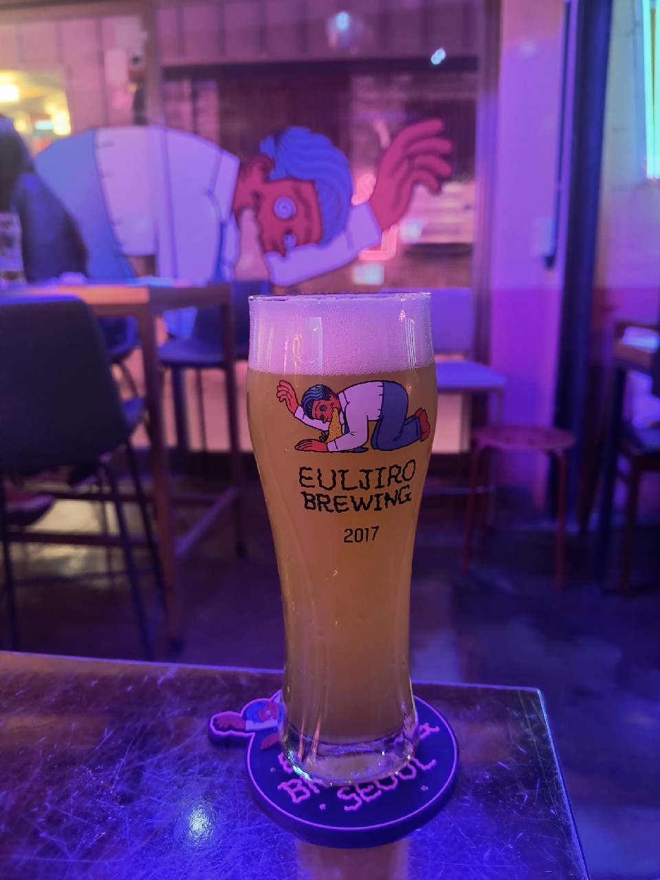 Hazy IPA Euljiro, South Korea