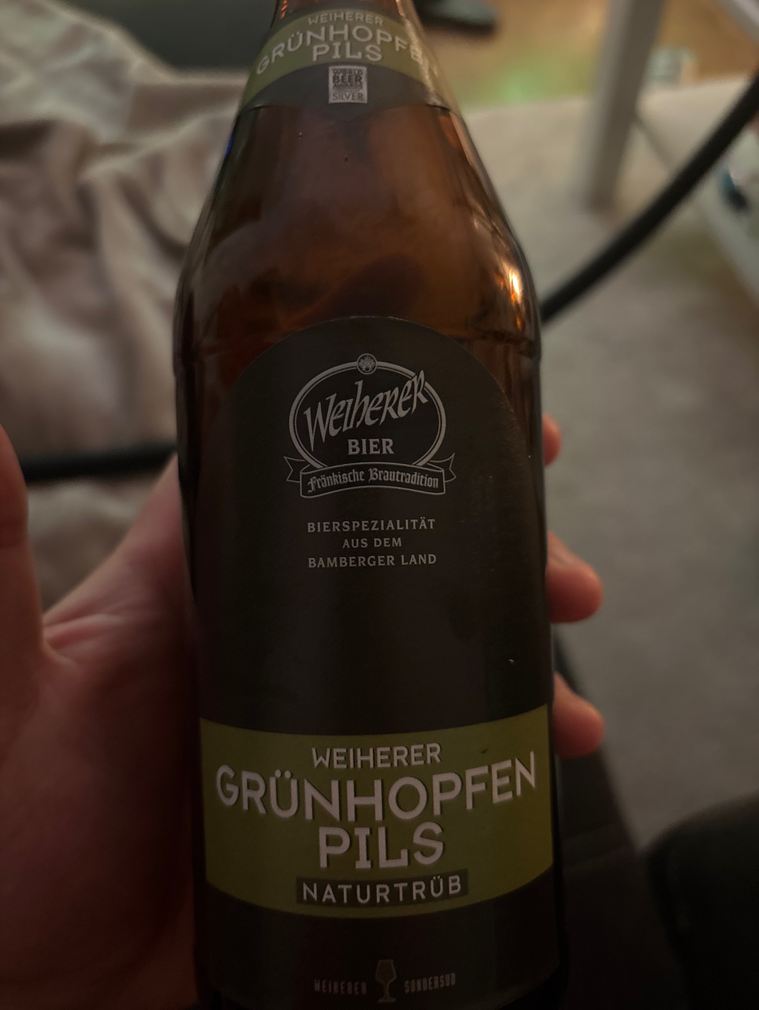 Weiherer Grünhopfen Pils, Germany