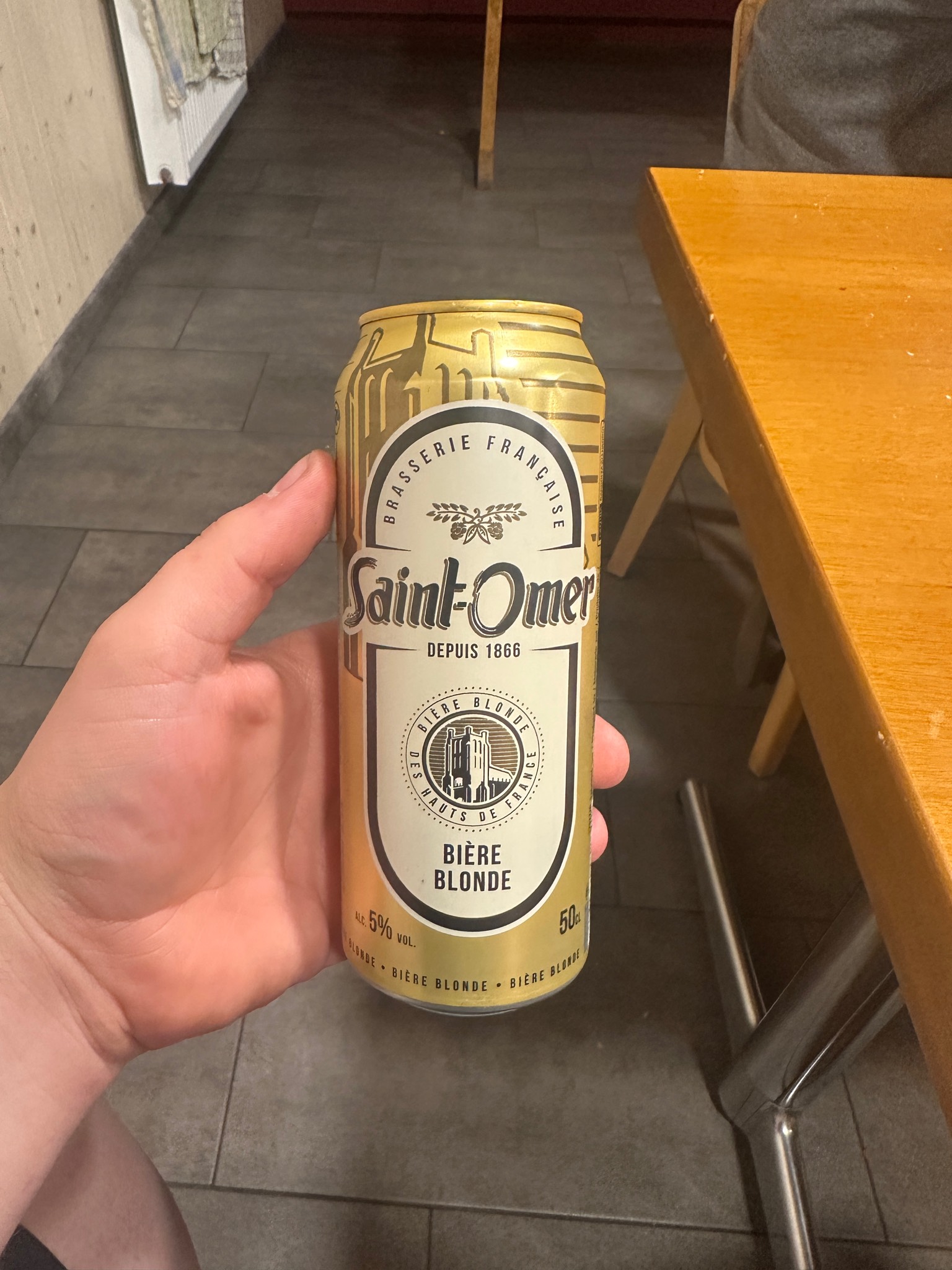 Saint-Omer Blonde De Luxe 5.0 %, Brasserie De Saint-Omer