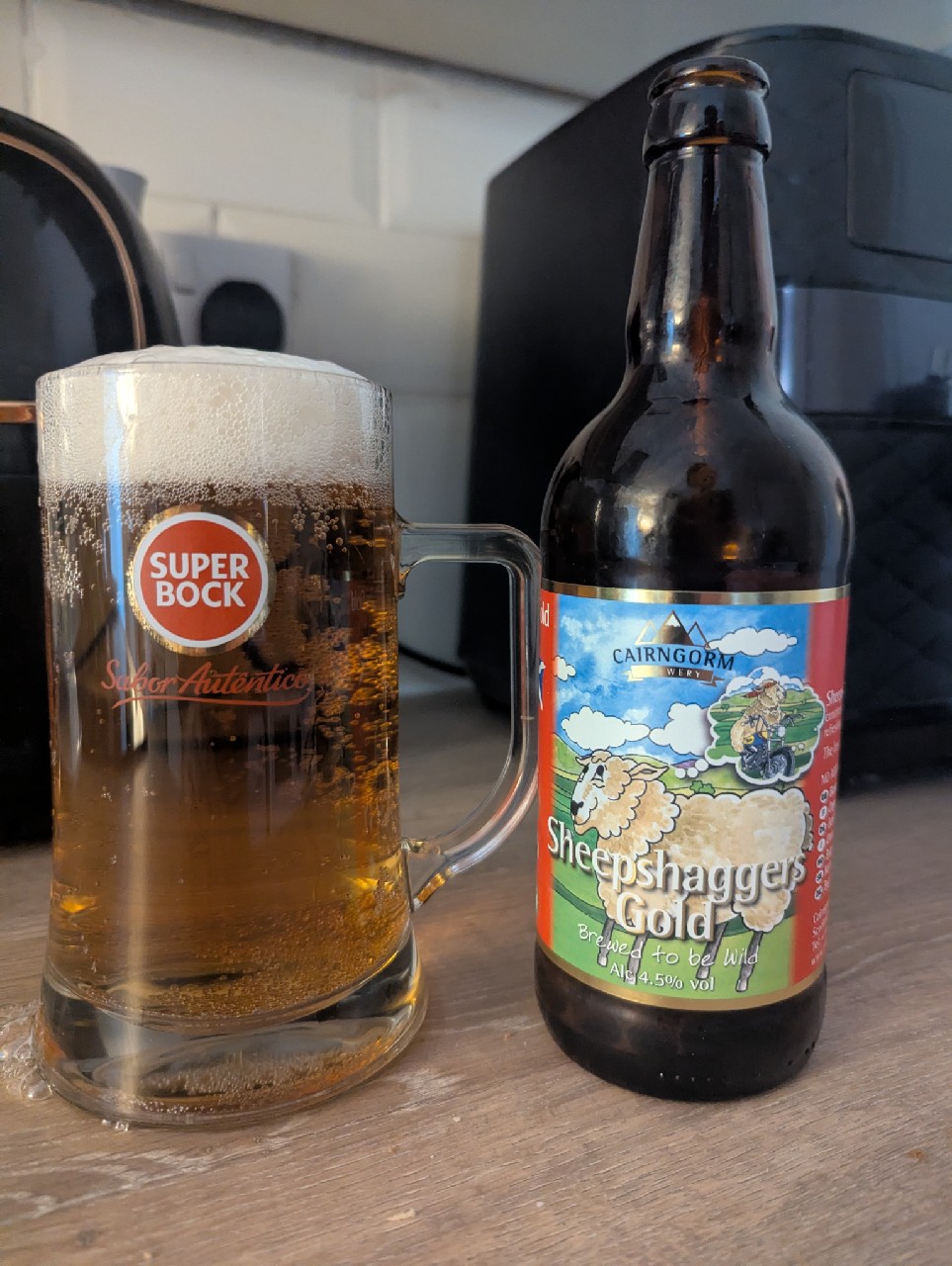 Sheepshaggers Gold, Cairngorm Brewery