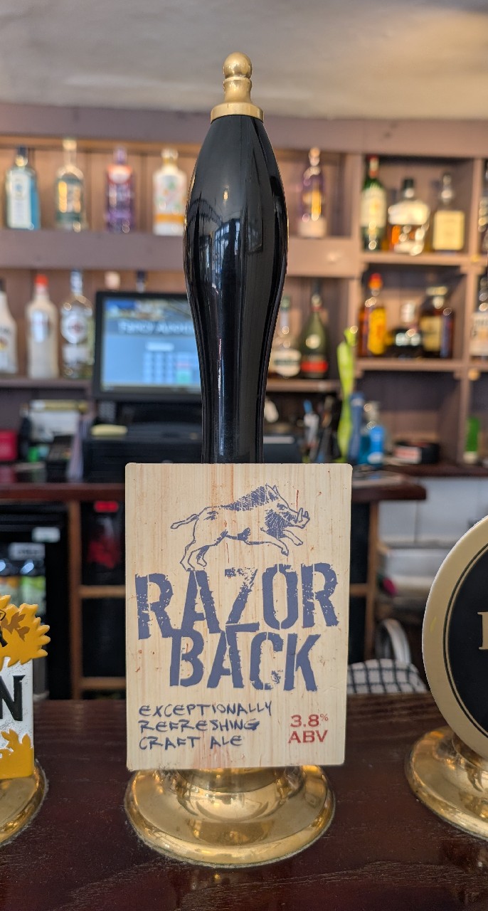 Razor Back, Ringwood Brewery (Marston's Brewery)