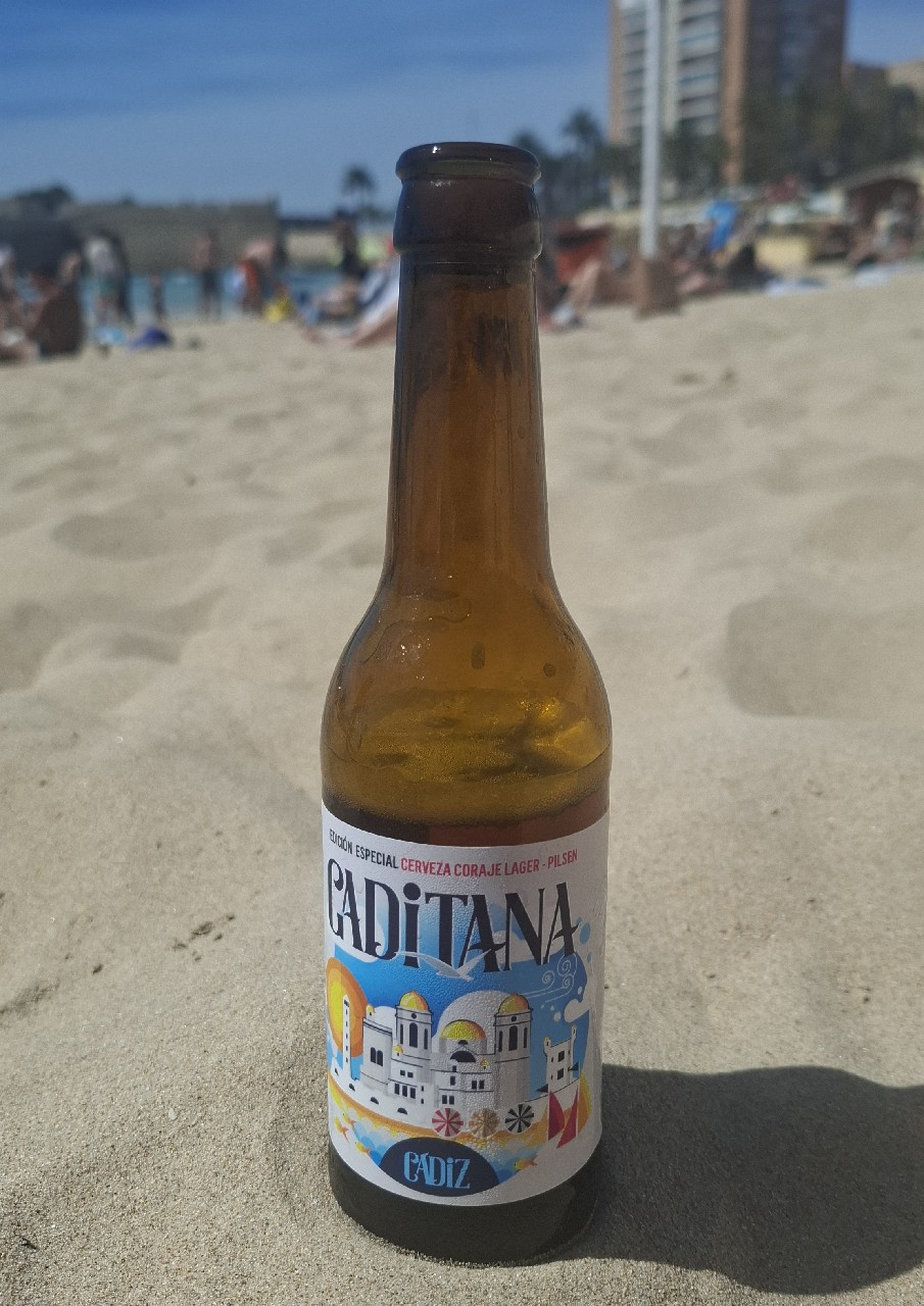 gaditana, Cervezas Blanca y Verde