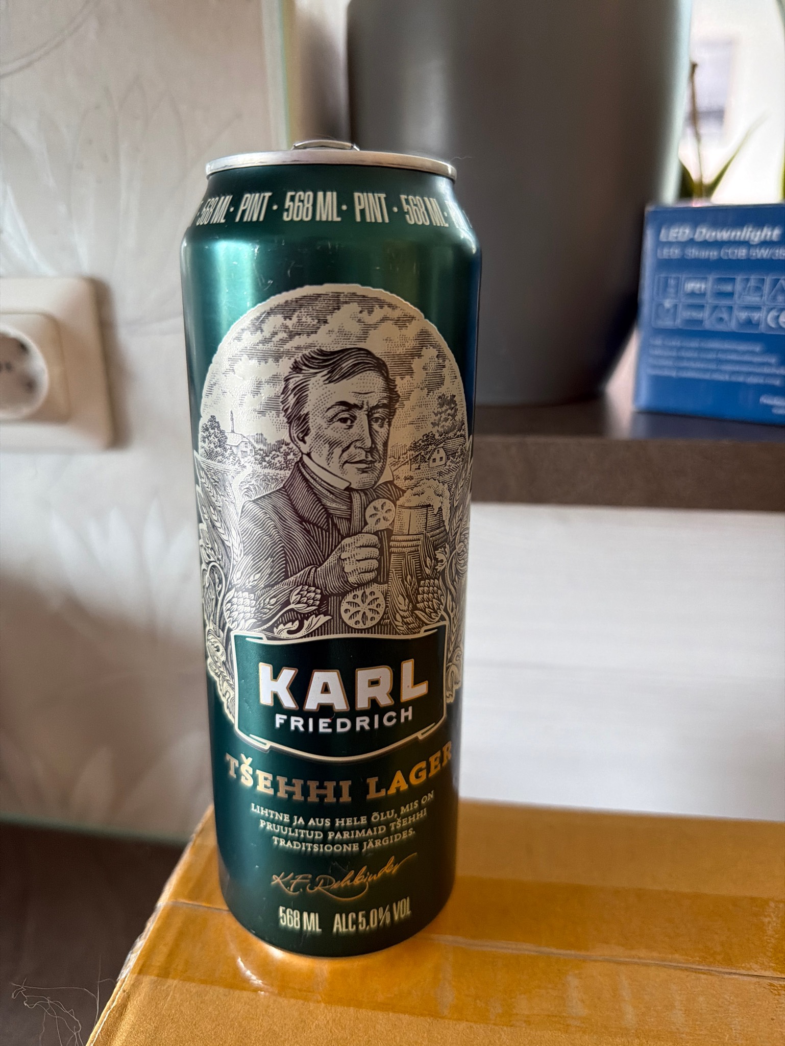 Karl Friedrich Tšehhi Lager, Estonia