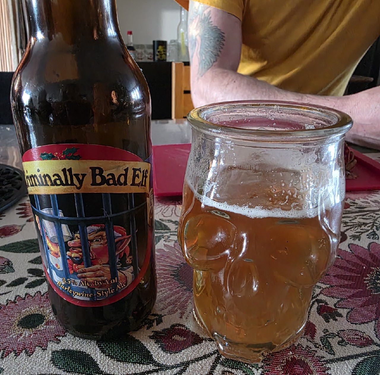Criminally Bad Elf 8.5%, Ridgeway Brewing