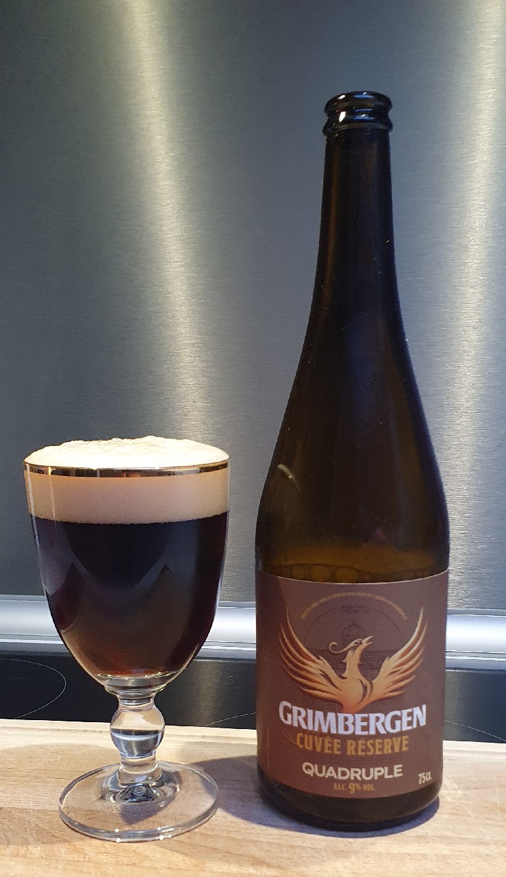 Grimbergen cuvée réserve QUADRUPLE, Belgium