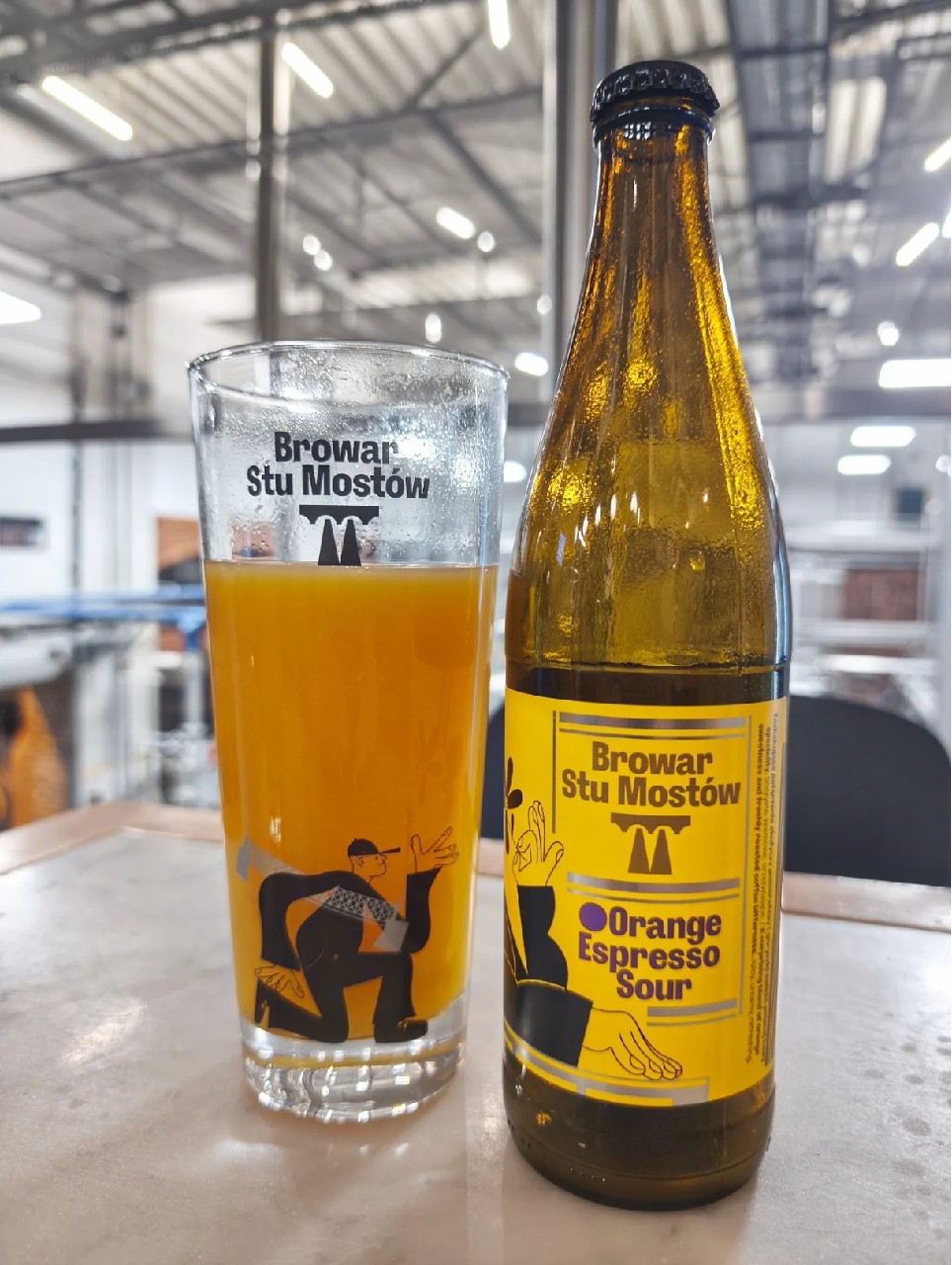 Orange expresso sour, Browar Stu Mostów