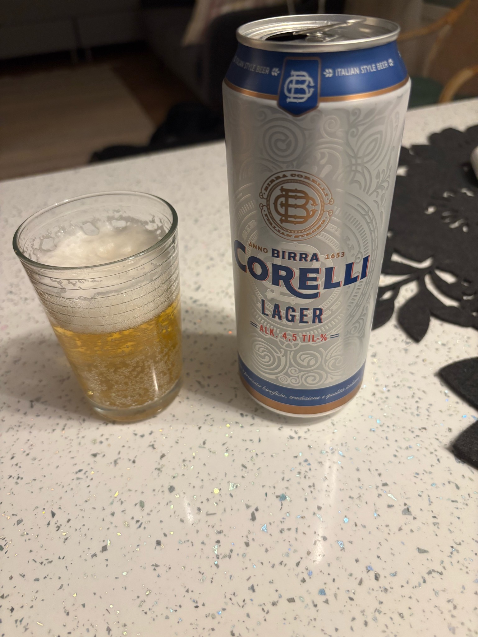 Birra Corelli Lager, Spain