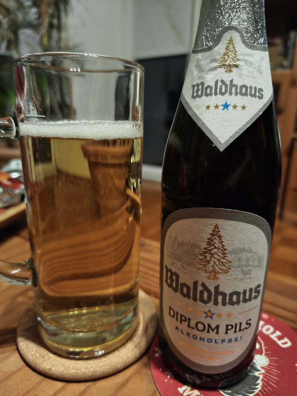 Diplom Pils Alkoholfrei, Waldhaus Privatbrauerei