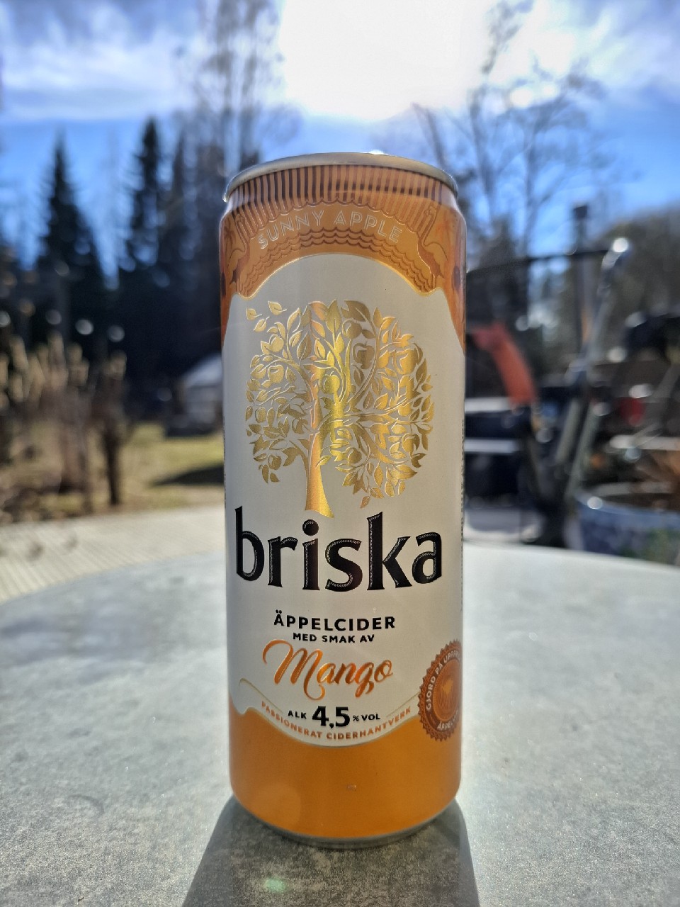 Briska Äppelcider Med Smak Av Mango, Sweden