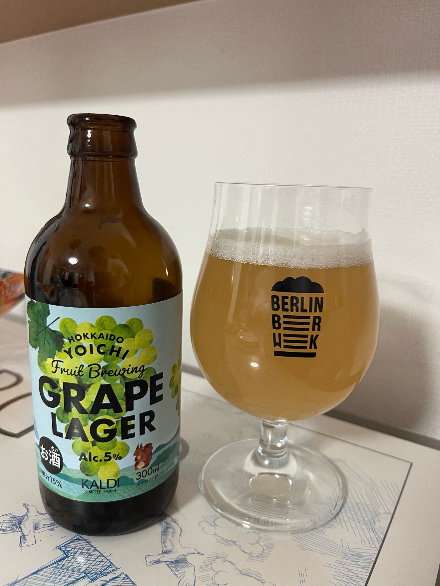 Grape Lager, Japan