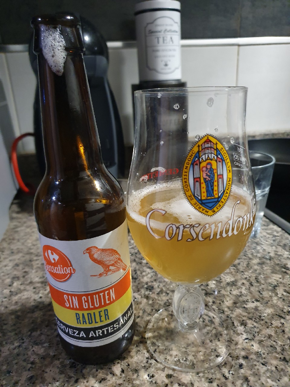 Sensation Radler Sin Gluten, Carrefour